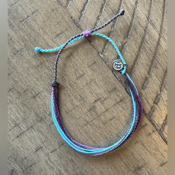 Lot of 7 Pura Vida Adjustable Bracelets Turquoise Purple - Picture 8 of 8